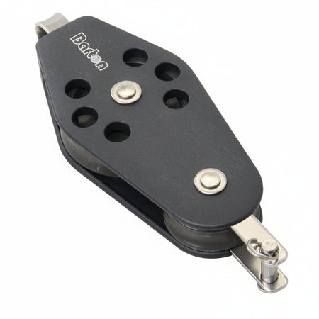 BARTON Violinblock mit festem Auge und Hundsfott - Größe 2 für Tau bis 8mm