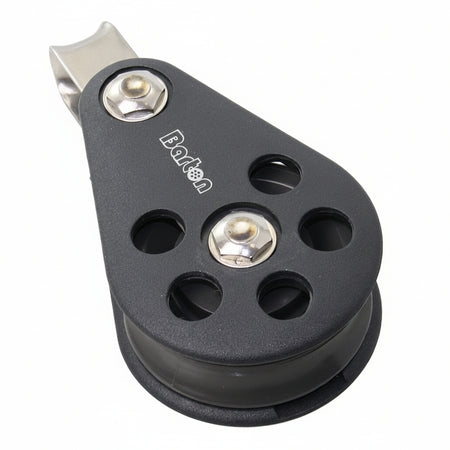 BARTON Einfachblock Größe 7 kugelgelagert - Scheibe 70mm für Tau bis 14mm mit Auge