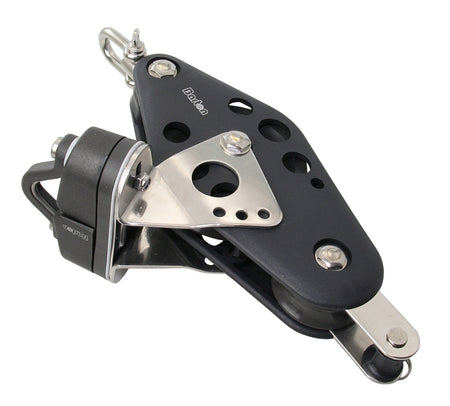 BARTON Violinblock Größe 7 kugelgelagert - Scheibe 70mm für Tau bis 14mm mit Wirbelauge