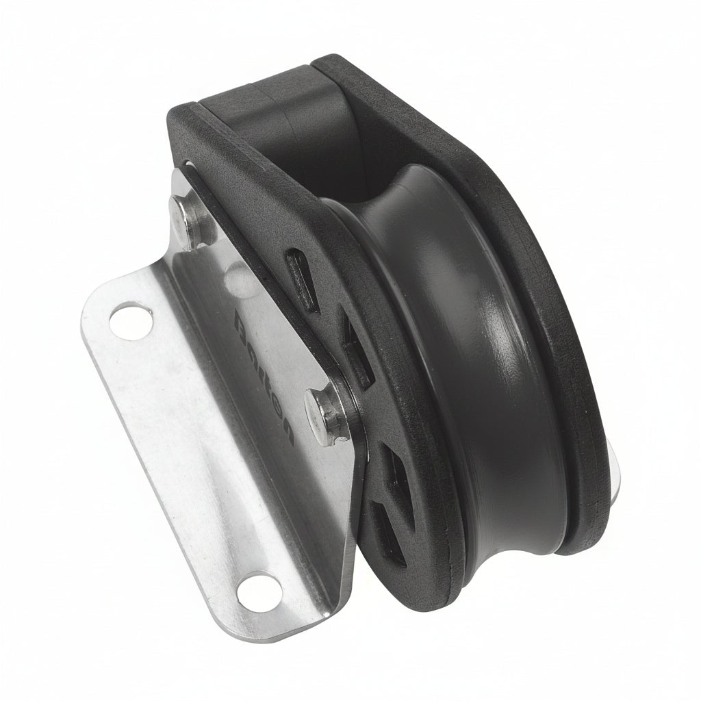 BARTON Einfachblock mit Bockrolle - Größe 3 für Tau bis 10mm