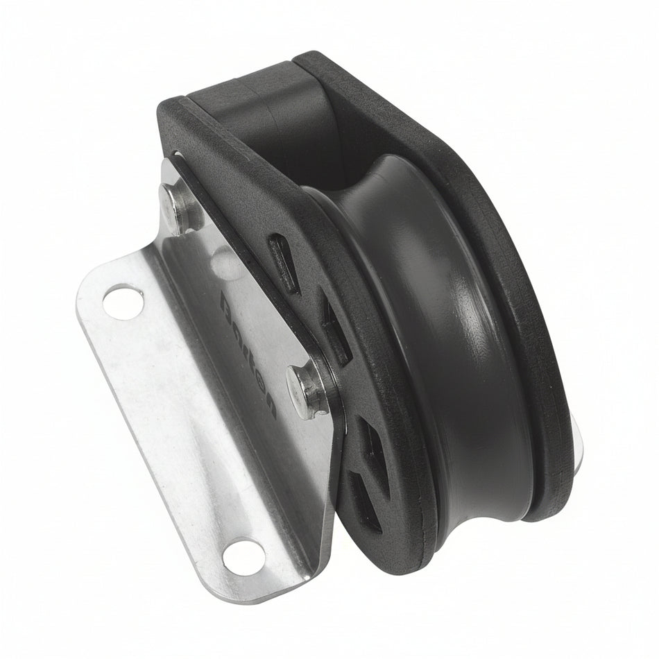 BARTON Einfachblock mit Bockrolle - Größe 3 für Tau bis 10mm