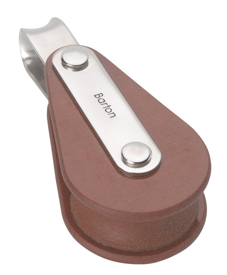 BARTON TUPHblox Einfachblock 64mm Tufnol - 16mm Seil - Auge mit/ohne Bügel ohne Unterbügel