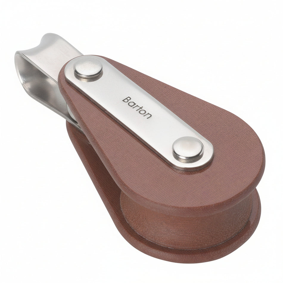 BARTON TUPHblox Einfachblock 30mm - Tufnol mit Auge ohne Unterbügel