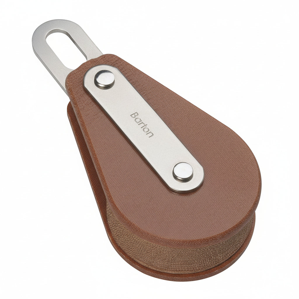 BARTON TUPHblox Einfachblock 20mm - Tufnol mit festem Auge