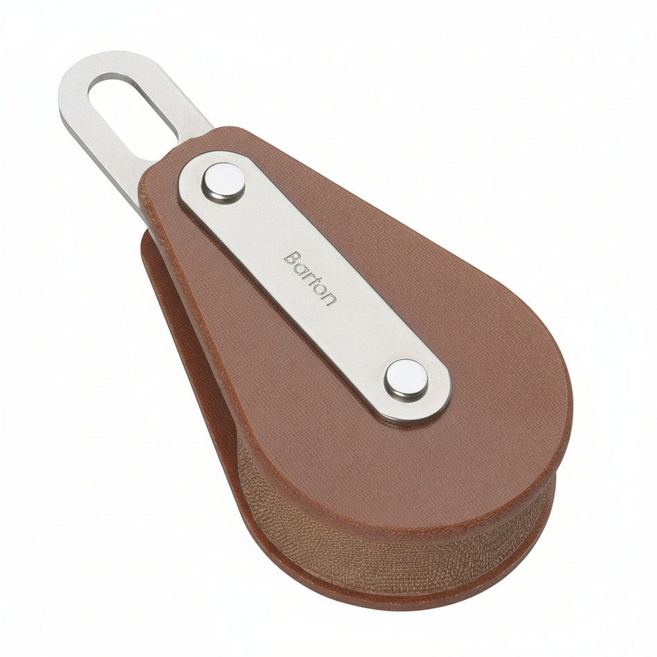 BARTON TUPHblox Einfachblock 30mm - Tufnol mit festem Auge