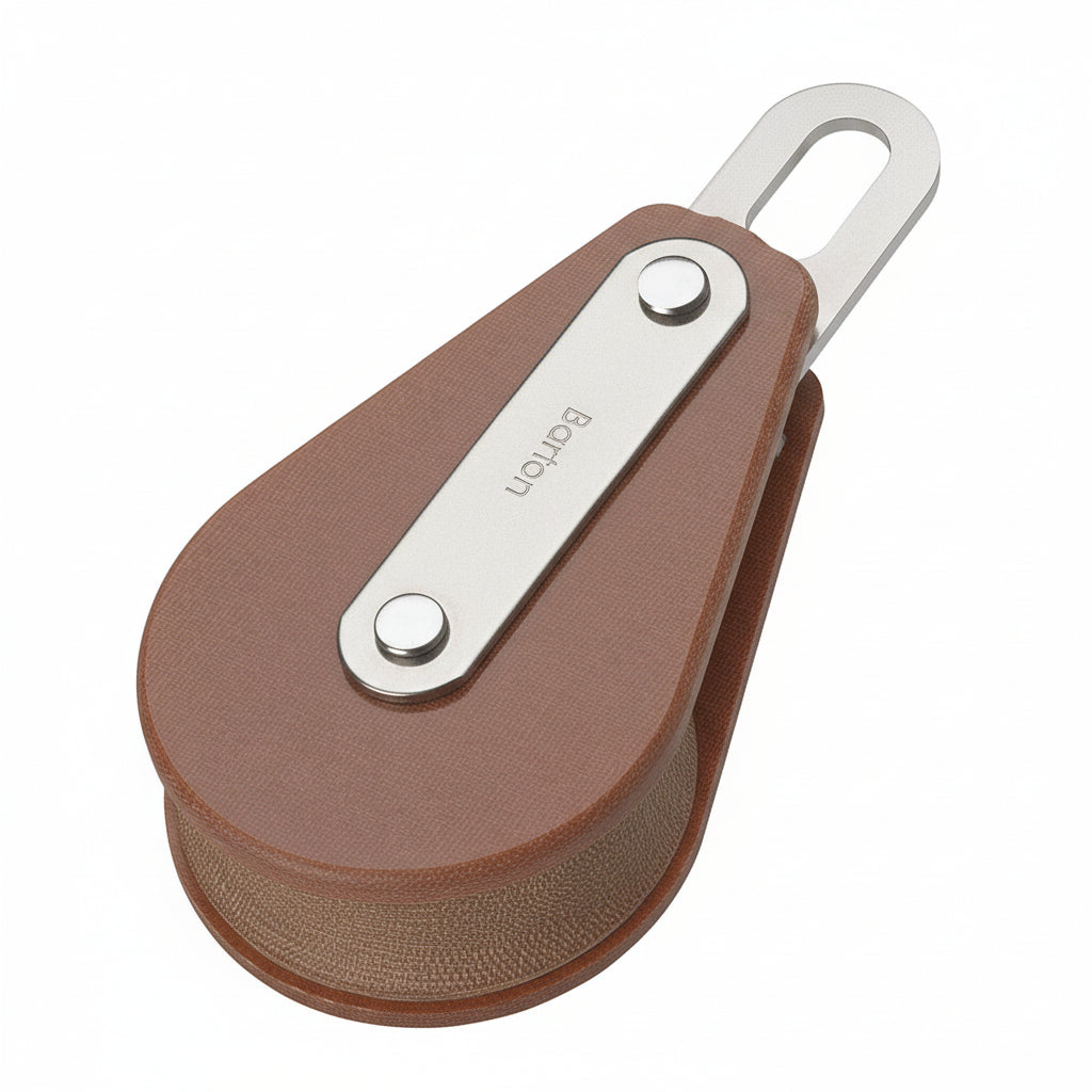 BARTON TUPHblox Einfachblock 58mm - Tufnol mit festem Auge