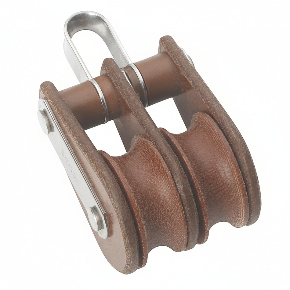 BARTON TUPHblox Doppelblock 45mm Tufnol - 13mm Seil - Auge mit/ohne Bügel ohne Unterbügel