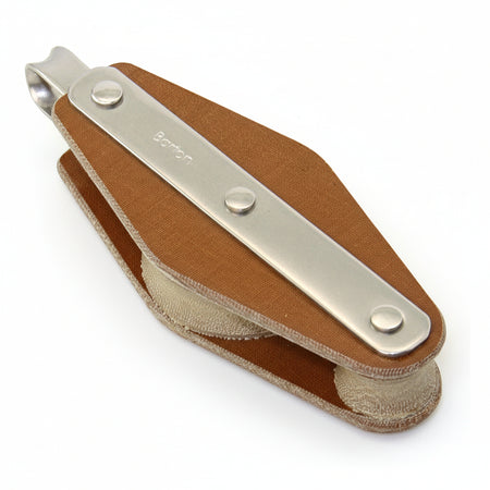 BARTON TUPHblox Violinenblock mit festem Auge - Tufnol Segelblock 10mm ohne Unterbügel