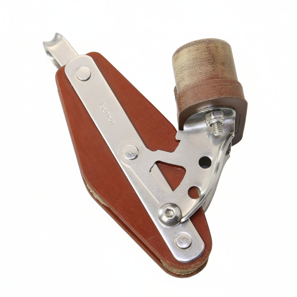 BARTON TUPHblox Einfachblock 8mm Tau - mit/ohne Unterbügel