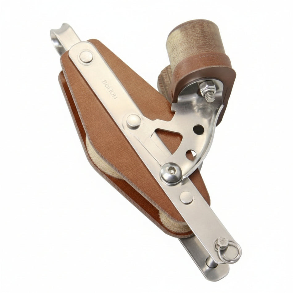 BARTON TUPHblox Einfachblock 13mm Tau - mit/ohne Unterbügel mit Unterbügel