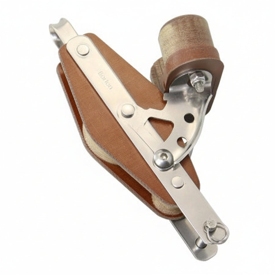 BARTON TUPHblox Einfachblock 10mm Tau - mit/ohne Unterbügel mit Unterbügel