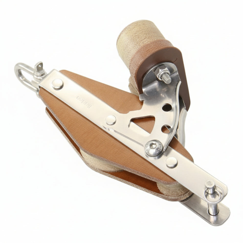 BARTON TUPHblox Einfachblock 8mm Tau - mit/ohne Unterbügel mit Unterbügel