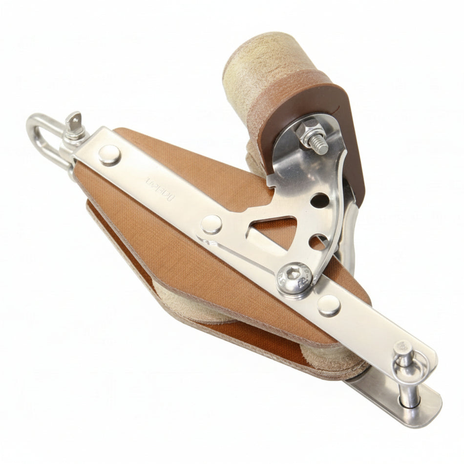 BARTON TUPHblox Einfachblock 10mm Tau - mit/ohne Unterbügel mit Unterbügel