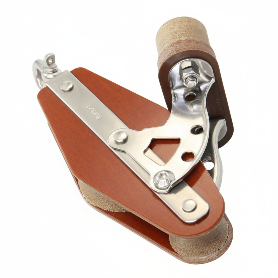 BARTON TUPHblox Einfachblock 8mm Tau - mit/ohne Unterbügel ohne Unterbügel