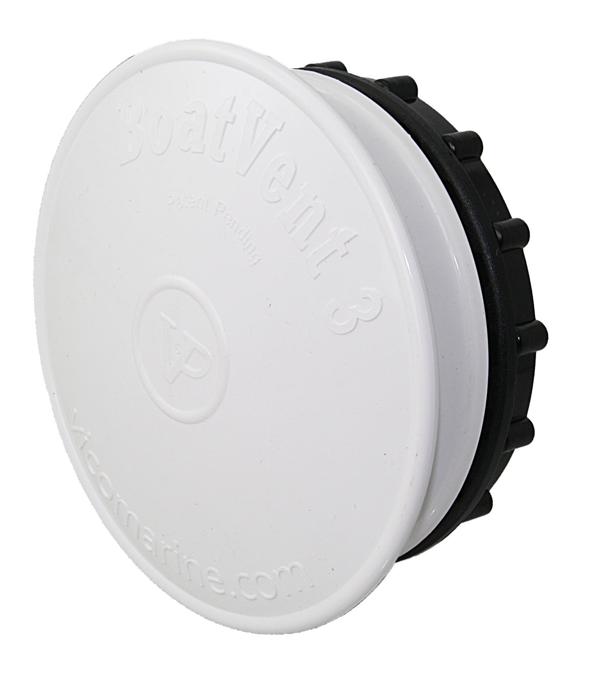 BoatVent Persenninglüfter - Belüftung für Persennings und Planen schwarz/weiß
