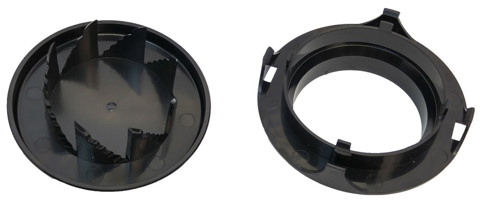 Boat Vent Shrink Persenninglüfter – selbstschneidend – für Schrumpffolie – 2-teilig