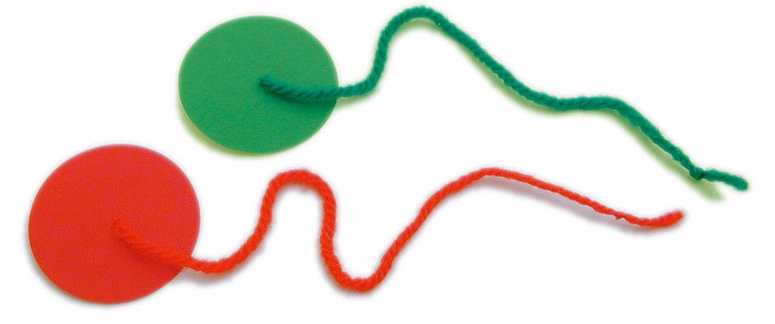 MARETEAM® WINDFADEN - 4 Paar rot/grün für Kurseinstellung