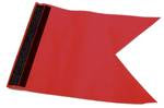 Protestflagge B rot 170 x 235mm mit Klettverschluss