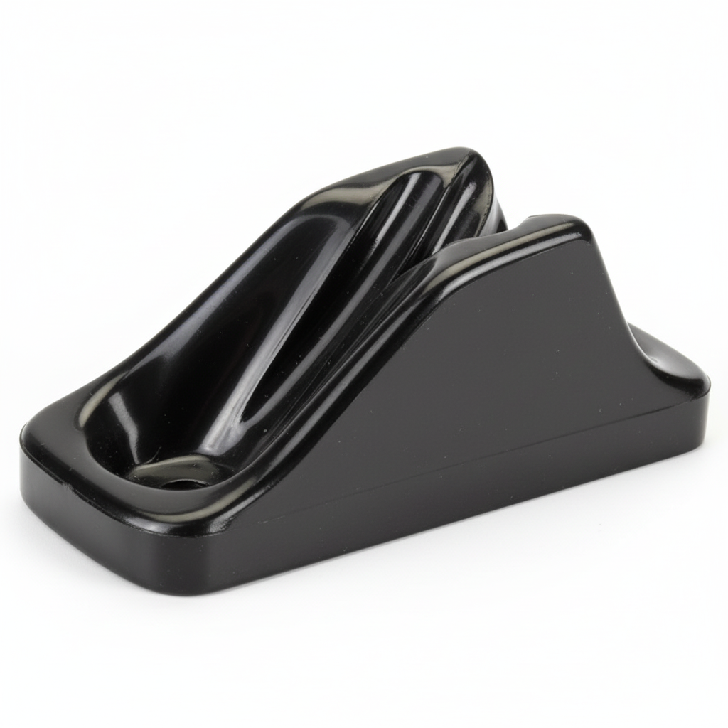 Clamcleat® Tauklemme CL204 Mini – Nylon Klemme für Tauwerk 3-6 mm schwarz