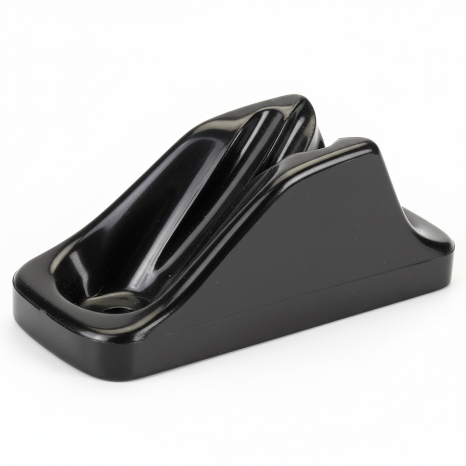 Clamcleat® Tauklemme CL204 Mini – Nylon Klemme für Tauwerk 3-6 mm schwarz