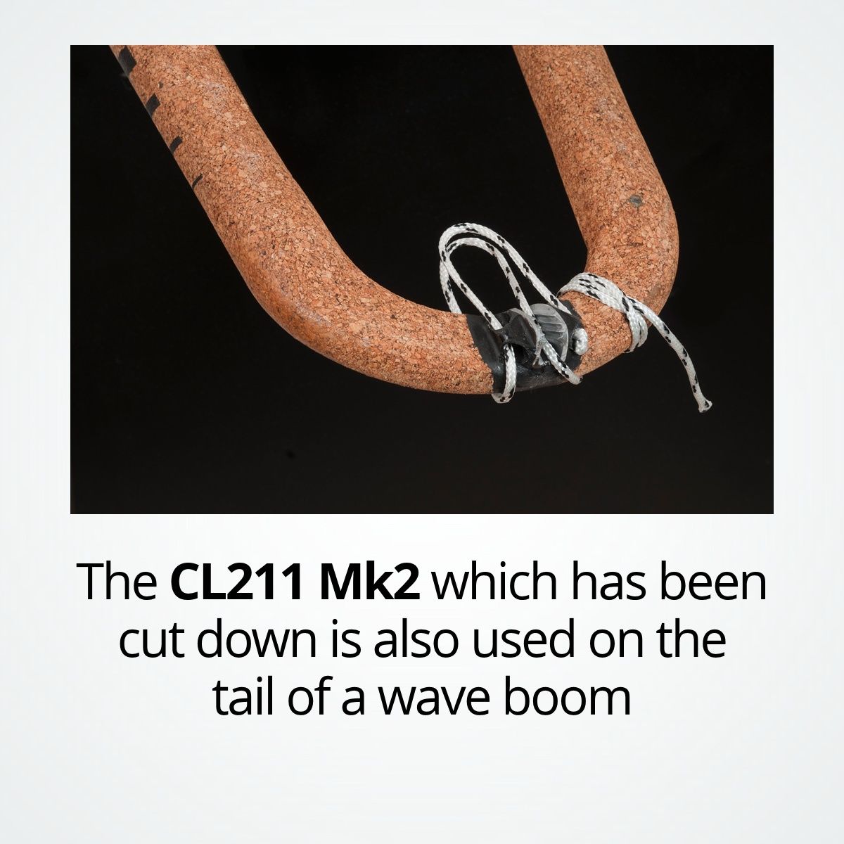 Clamcleat Racing Junior MK-2 Seilklemme Aluminium harteloxiert 3-6mm