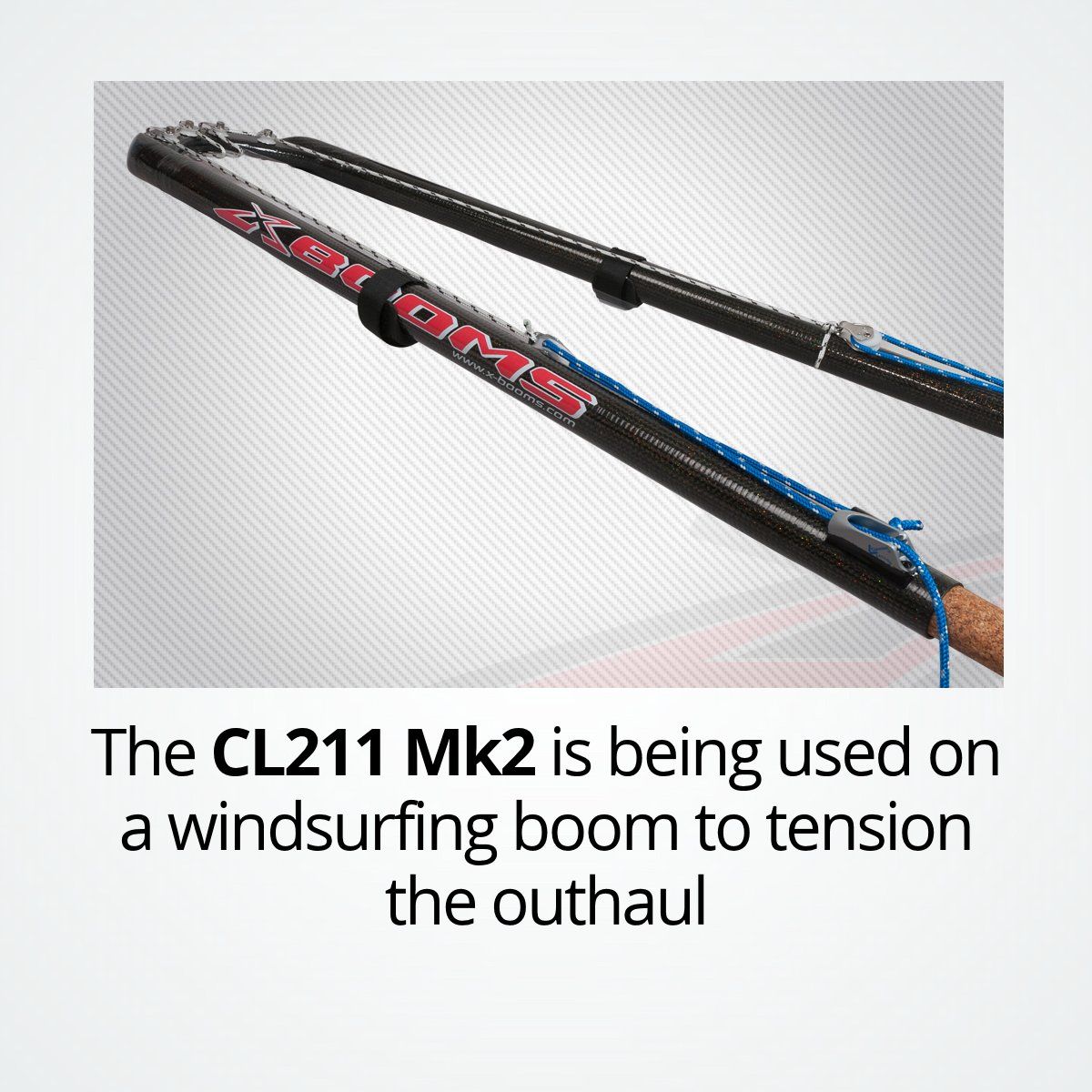 Clamcleat Racing Junior MK-2 Seilklemme Aluminium 3-6mm