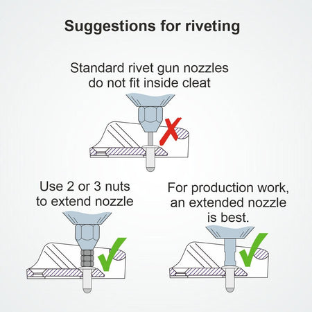 Clamcleat® CL218AN-II Backbord-Klemme 3-6 mm - Harteloxiertes Aluminium Racing Junior Mk2