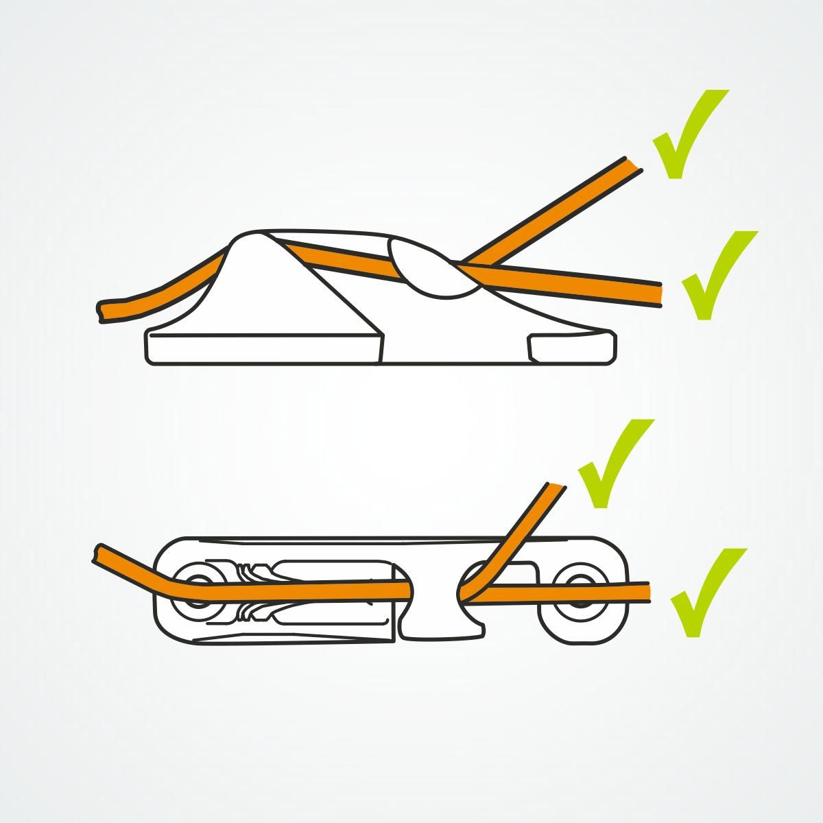 Clamcleat® CL217AN-I Klemme harteloxiert steuerbord Alu 3-6mm