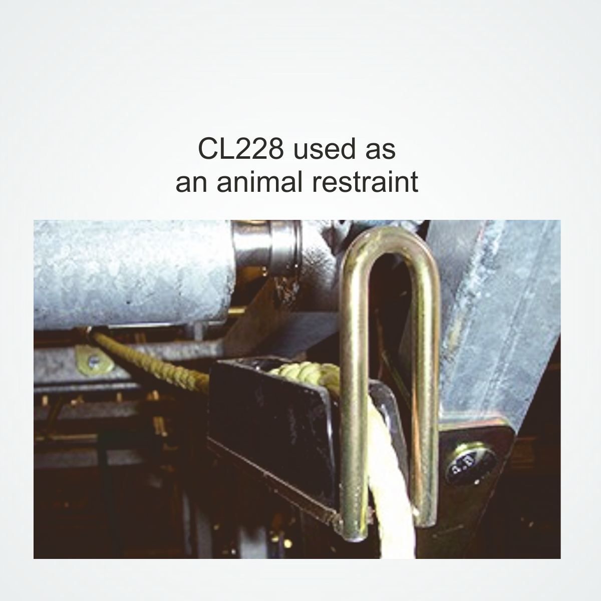 Clamcleat® CL228 Vertical mit Führungsauge 6-12 mm - Nylon Tauklemme