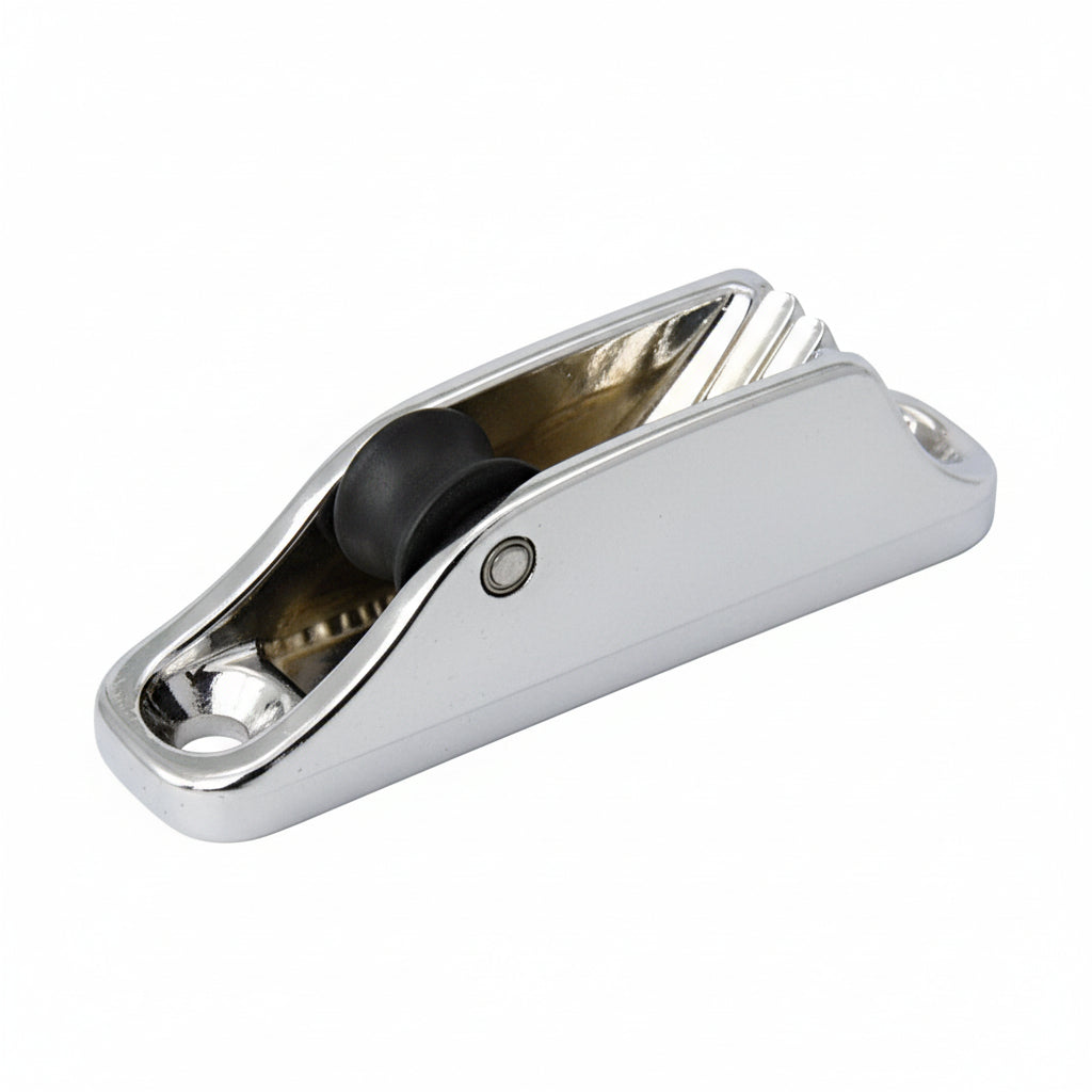 Clamcleat® CL236CS Oberrolle 3-6 mm - Verchromtes Aluminium Tauklemme
