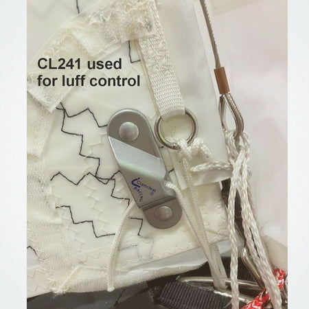 CLAMCLEAT CL241 Racing Sail-Line Liekleinenklemme Backbord Alu - 1 Stück