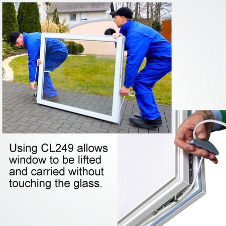 CL249 Tug Cleat Tauklemme Clamcleat Aluminium 3-6mm