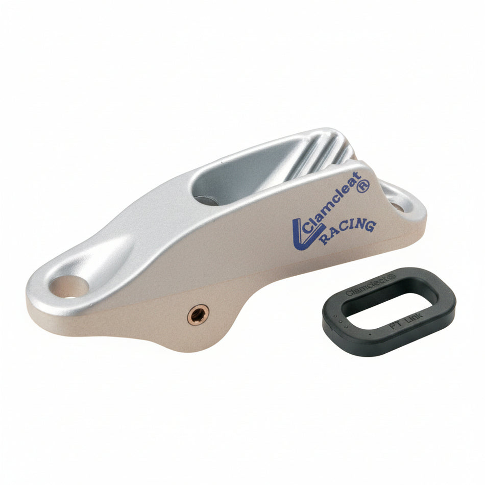 Clamcleat® CL253-SB Trapez- und Niederholer 4-8 mm - Aluminium Tauklemme Silber