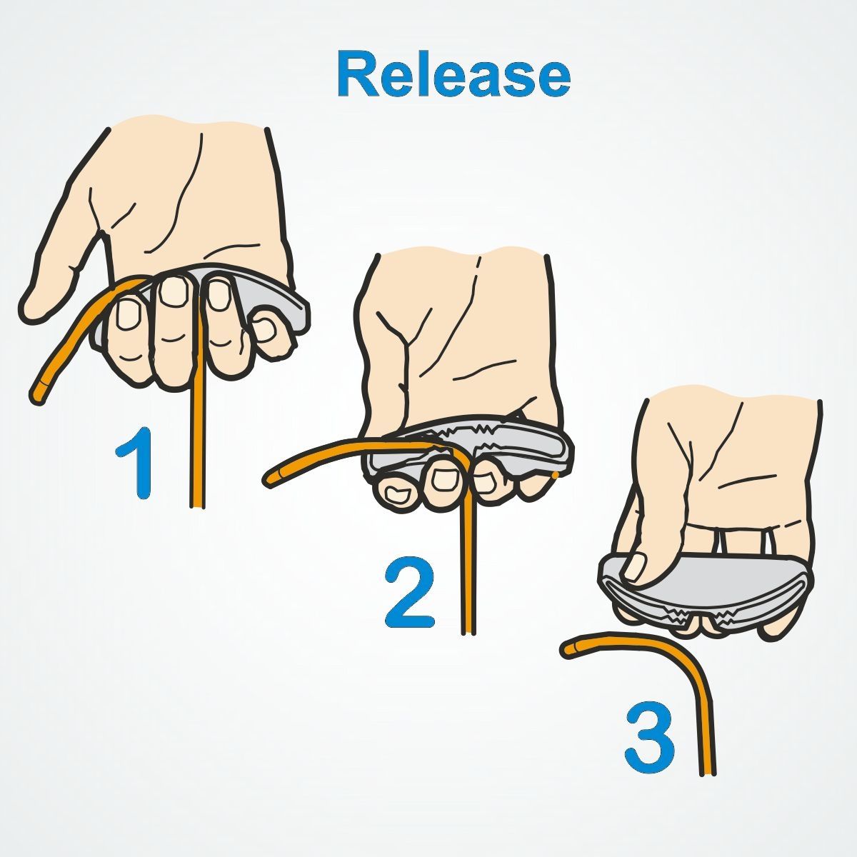 CL261 PowerGrip 1 Tauklemme Clamcleat Aluminium 3-6mm