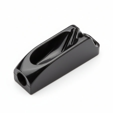 Clamcleat® CL263 Micros – Nylon Klemme mit Leitöse für Tauwerk 1-4 mm schwarz