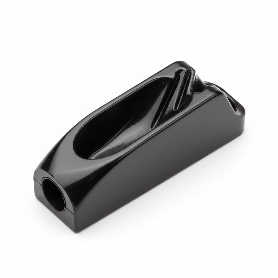 Clamcleat® CL263 Micros – Nylon Klemme mit Leitöse für Tauwerk 1-4 mm schwarz