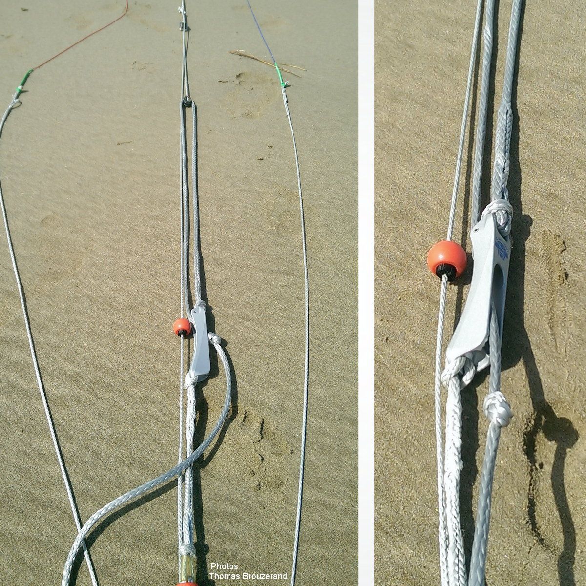 CL264 Cobra Klemme Kitesurfklemme Clamcleat Alu + Nylon 4-6mm