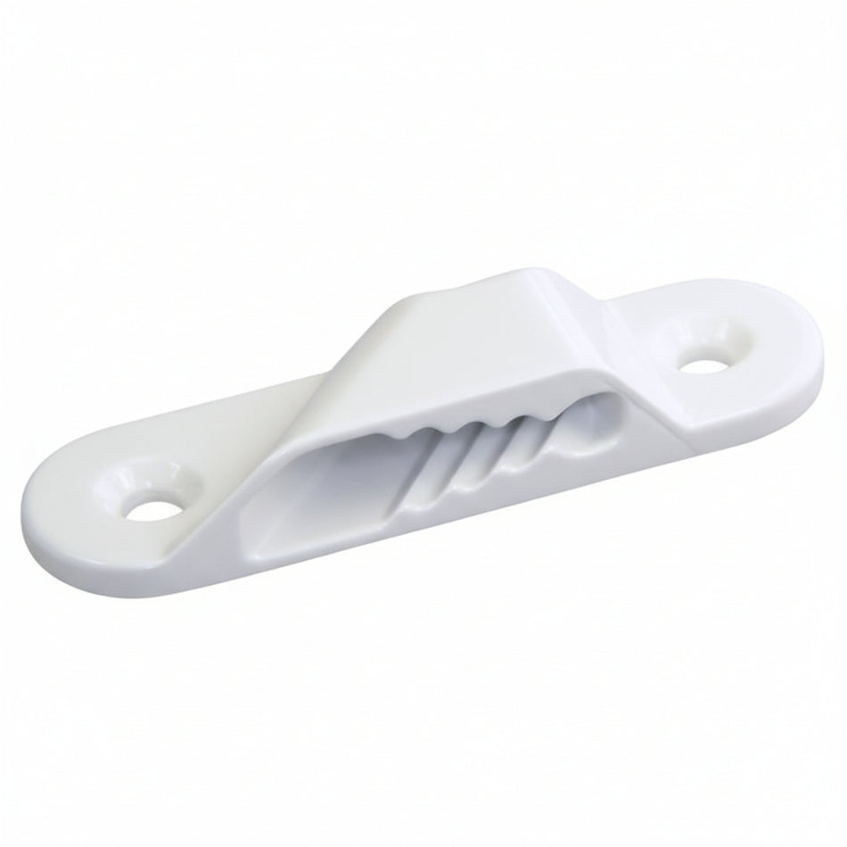 CLAMCLEAT CL281 Sail Line Liekleinenklemme Backbord Nylon 3-6mm - 1 Stück Weiß
