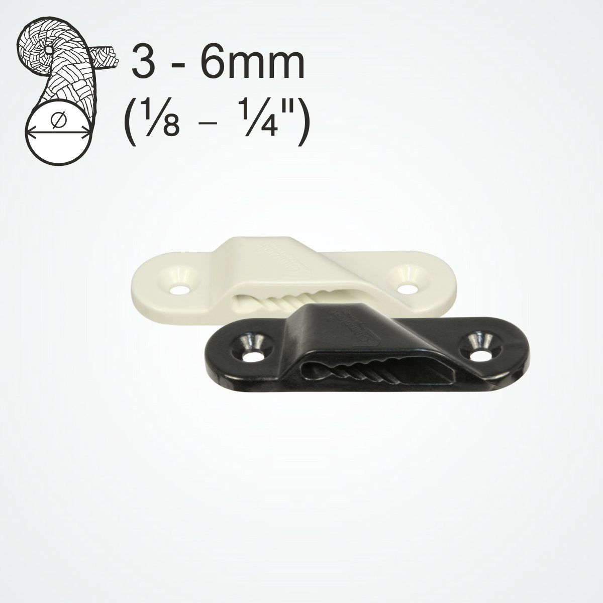 CLAMCLEAT CL281 Sail Line Liekleinenklemme Backbord 1 Stück