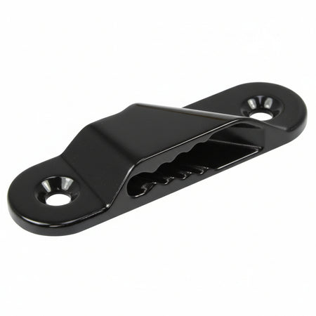 CLAMCLEAT CL283W Sail Line Liekleinenklemme Steuerbord weiß Nylon 3-6mm - 1 Stück Schwarz