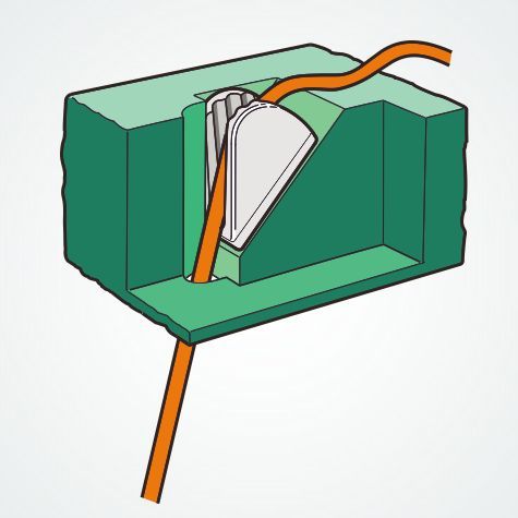 Clamcleat® CL712 Mini Gabelbaumklemme – Alu Klemme für Windsurfing 3-5 mm