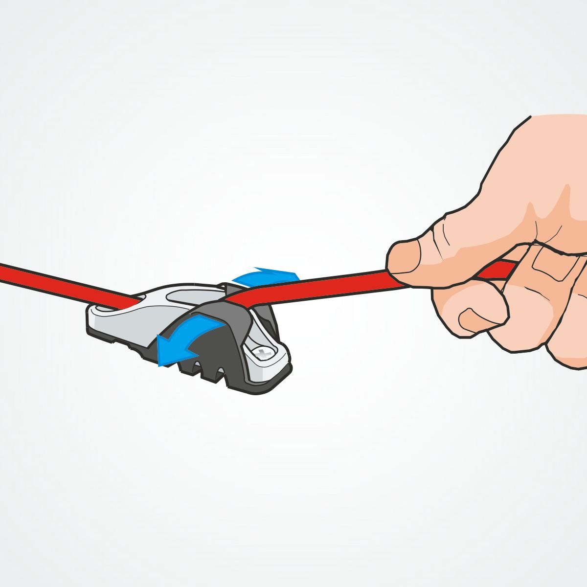 Clamcleat® CL814 Keeper Acetal für CL203 CL211 CL217 CL218 CL236 CL704