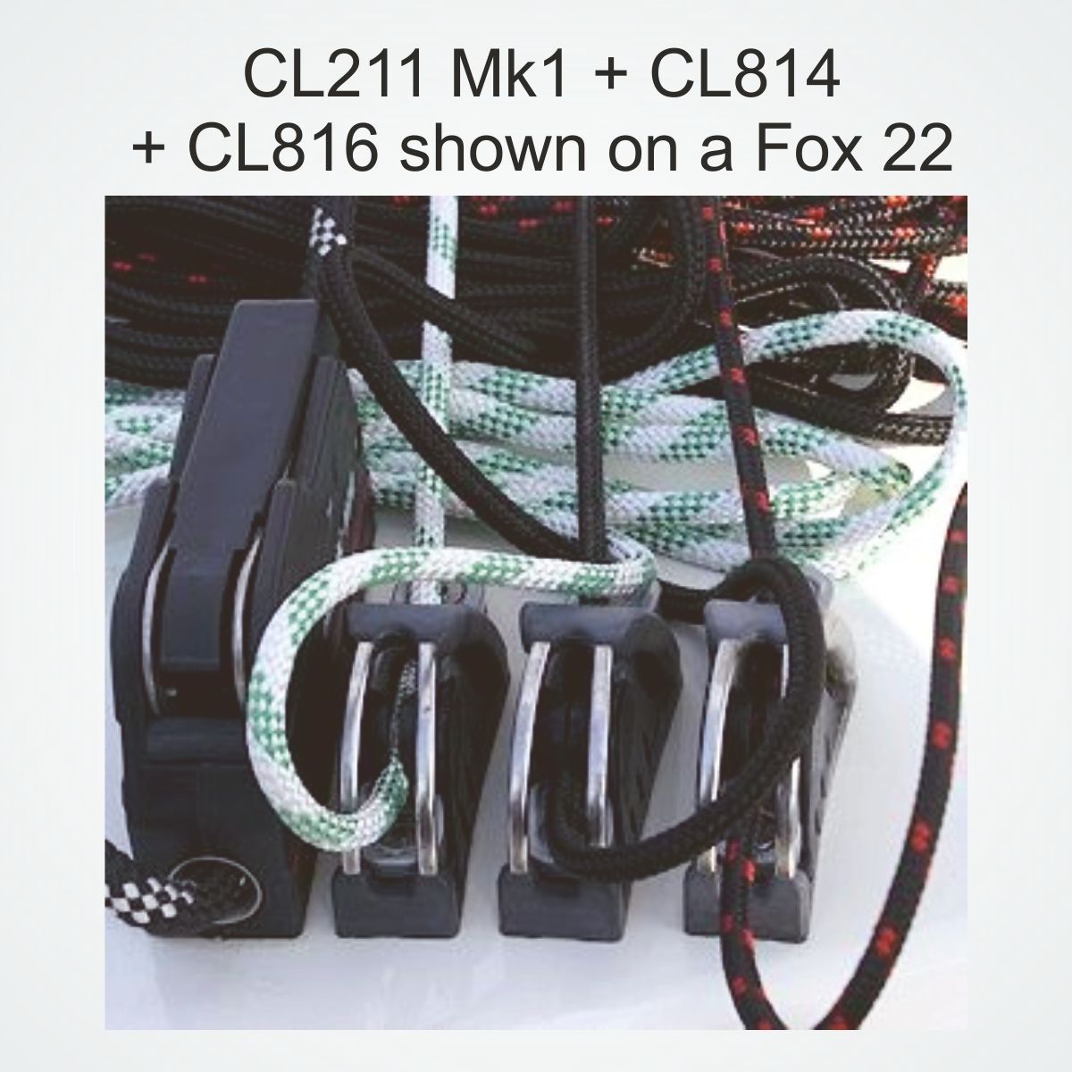 Clamcleat® CL816-SB Cage - Schutzkäfig für CL203, CL211-I, CL236 (benötigt Keeper CL814)