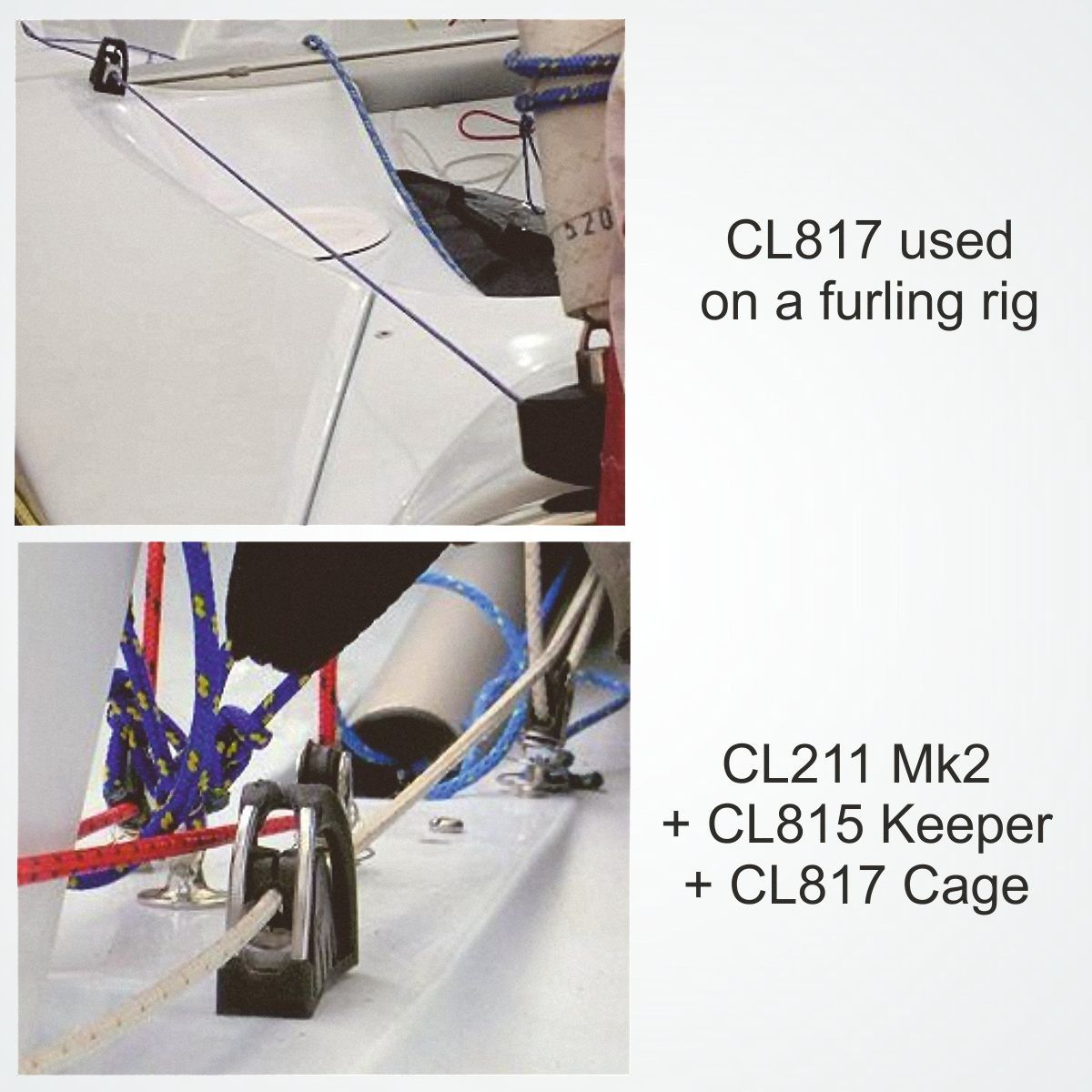 Clamcleat® CL817-SB Cage - Schutzkäfig für CL211-II (benötigt Keeper CL815)