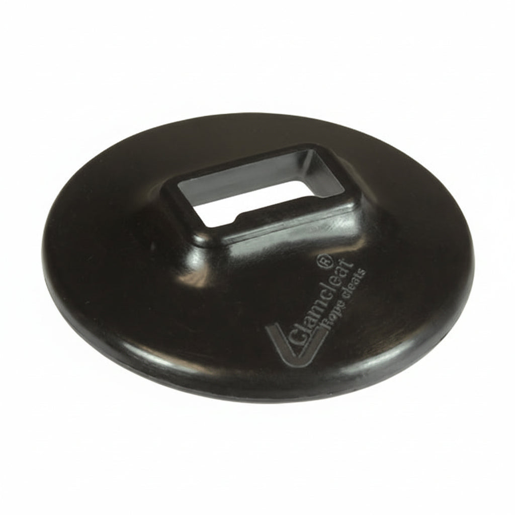 CLAMCLEAT Griffscheibe schwarz für Trapezklemme CL253 - Ø 50 mm CL834-2SB