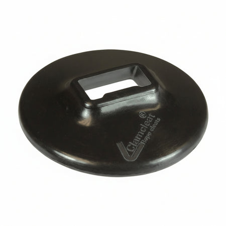 CLAMCLEAT Griffscheibe schwarz für Trapezklemme CL253 - Ø 50 mm CL834-2SB