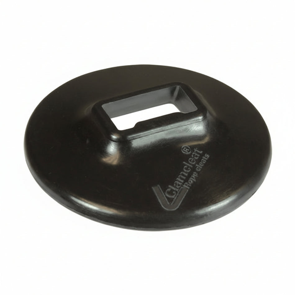 CLAMCLEAT Griffscheibe schwarz für Trapezklemme CL253 - Ø 50 mm CL834-2SB