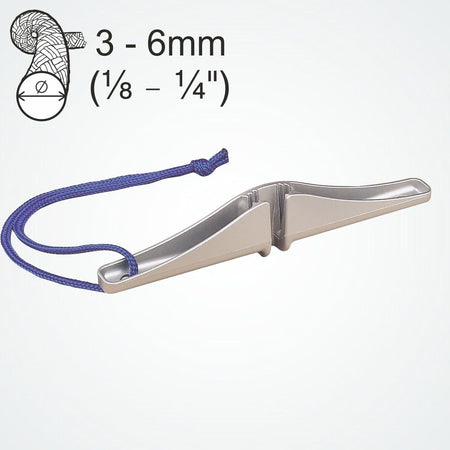 CL262 PowerGrip 2 Tauklemme Clamcleat Aluminium 3-6mm