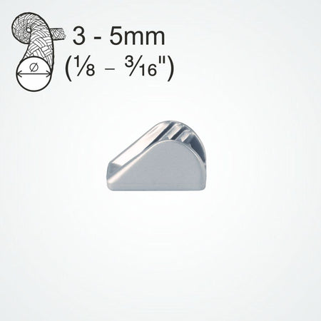 Clamcleat® CL712 Mini Gabelbaumklemme – Alu Klemme für Windsurfing 3-5 mm