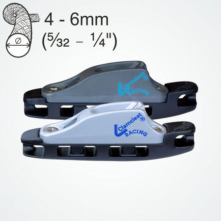 CL82711AN Tauklemme Clamcleat Alu harteloxiert mit CL211AN-I 4-6mm